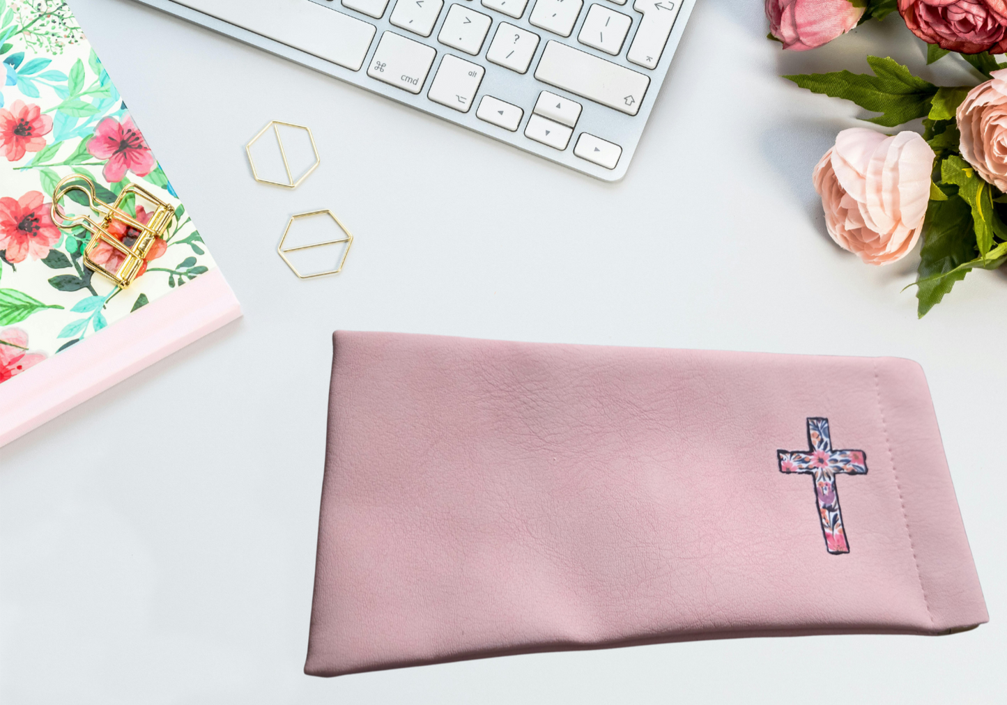Leather Bobo Cross Glasses Case