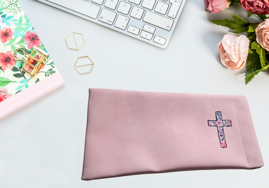 Leather Bobo Cross Glasses Case