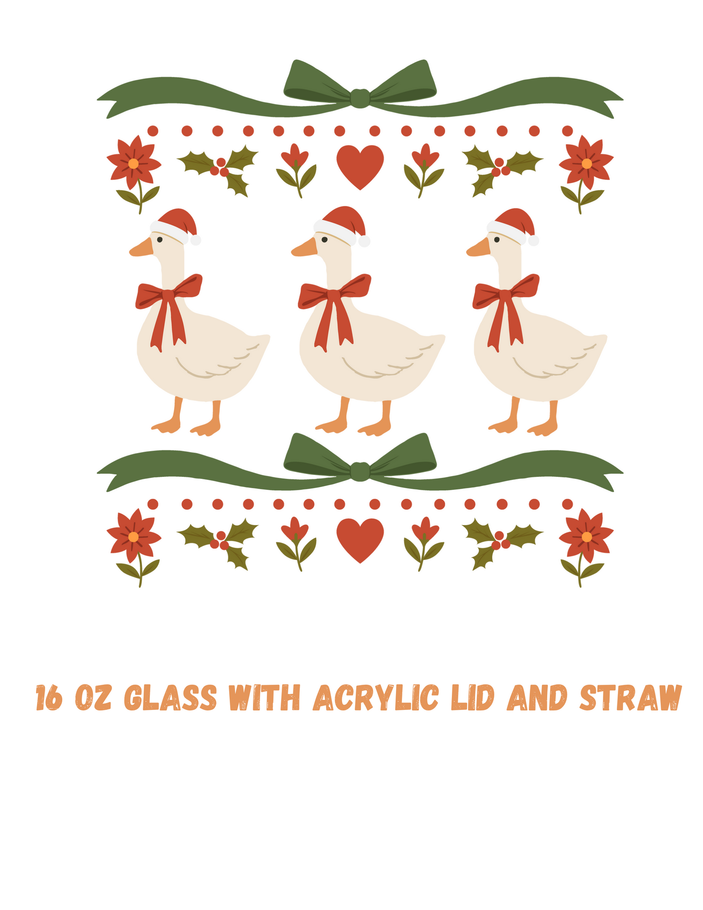 Vintage Christmas Goose